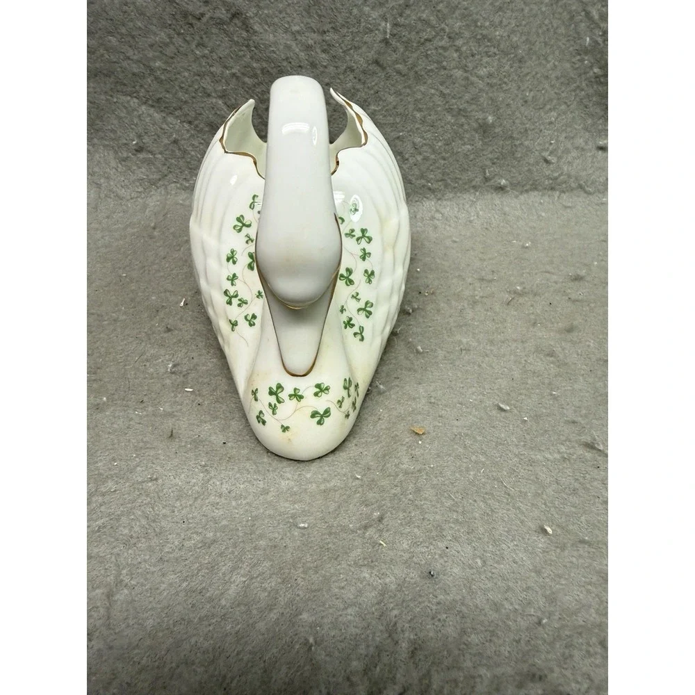 VINTAGE ROYAL TARA BONE CHINA SWAN PITCHER  / VASE HANDMADE‎ IN GALWAY IRELAND